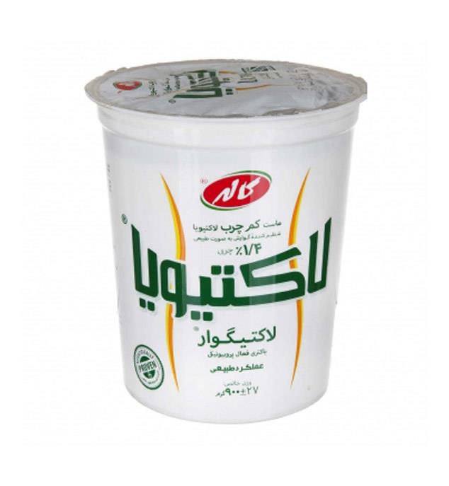 ماست لاکتیویا کم چرب کاله 900 گرمی